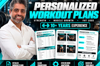 create personalized strength workout plans