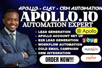 build clay apollo io and instantly ai automation workflows