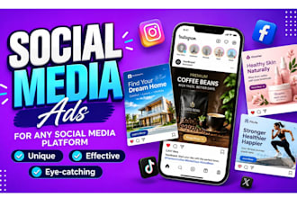 create meta ads design, graphics for facebook stories for instagram ads creative