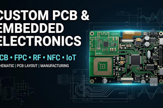 design custom pcb, fpc, rf, nfc and embedded electronics solutions