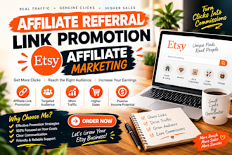 affiliate referral link promotion etsy affiliate marketing