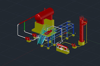 design and model 3d piping in autocad plant 3d