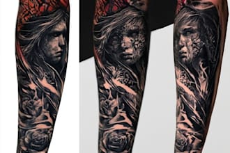 mackle a tattoo design of tattoo sleeve