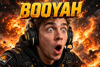 design eye catching gaming thumbnails for youtube