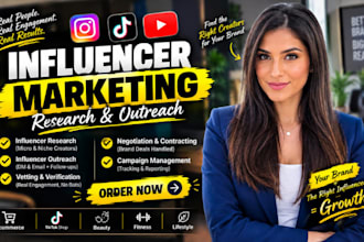 do influencer research influencer outreach negotiate influencers for brand deals