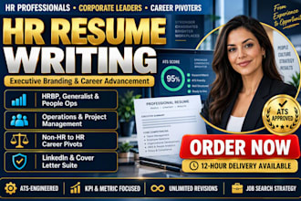 write HR strategy resume for hrbp, HR manager senior generalist, hris specialist