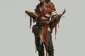 character art and dnd character art