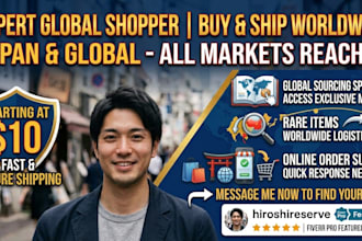 be your trusted  personal shopper in thailand japan china and shop world wide