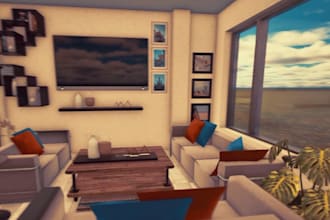 create realistic 3d architectural renders and walkthroughs