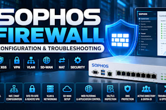 configure troubleshoot and secure your sophos firewall