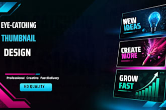 design eye catching youtub thumbnails that increase view