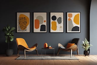 do minimalist boho art and abstract printable wall art