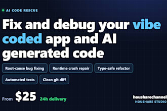 fix and debug your vibe coded app or ai generated code with cursor