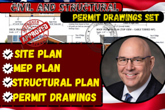 create attic basement garage conversion and structure deck permit drawing plans