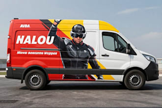 create van wrap design, vehicle wrap design, truck wrap, car wrap, trailer wrap