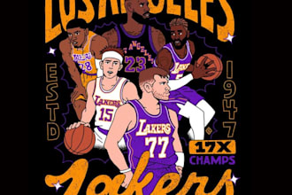 make a retro skeleton basketball logo with custom vintage vector artwork