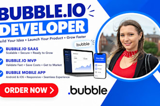be your bubble io developer for bubble io saas bubble io mvp bubble mobile app
