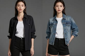 do fashion apparel ai photography with realistic ai models
