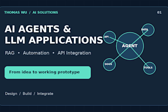 build ai agents llm applications and intelligent automation