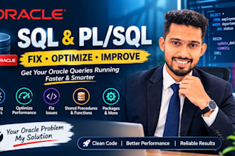 debug fix and optimize oracle sql and plsql code