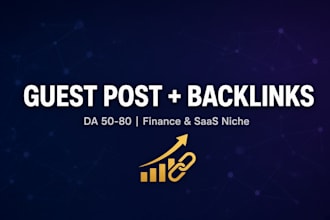 do guest post outreach and high da backlinks for SEO