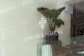 design a professional law firm logo for attorney, notary, or legal advisor