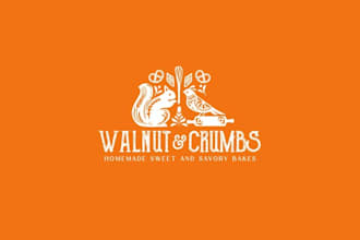 design a unique small batch home bakery logo