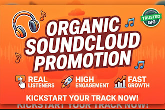 provides soundcloud track album promotions