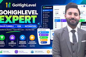be your go high level expert,go high level website and sales funnel