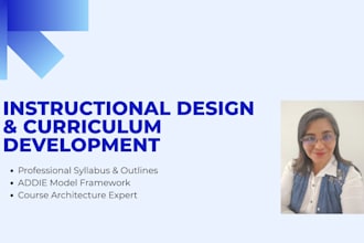 design a professional syllabus and curriculum structure for your online course