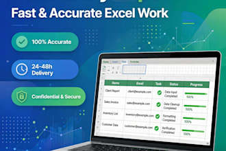do accurate data entry copy paste web research and excel work fast