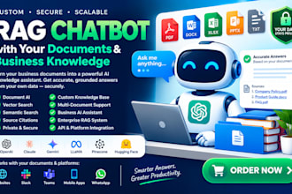 build secure rag chatbot with your documents and business knowledge business ai