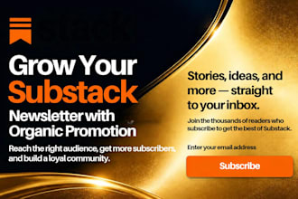 promote your substack newsletter and grow organic subscribers