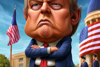 do a political cartoon for political cartoons