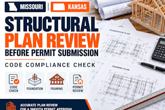 structural plan review before permit submission code compliance missouri kansas