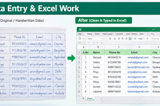 do accurate typing and data entry