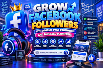 grow facebook followers with organic page promotion