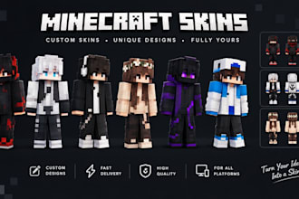 create custom minecraft skins