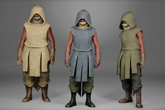 create and fit custom clothing on metahuman characters