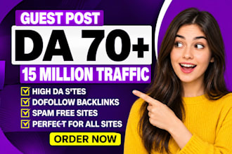 publish quality guest posts and news articles with high da backlinks