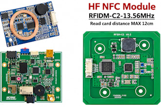 design rfid nfc pcb reader tag and antenna hardware