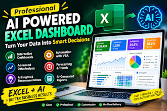 create an ai powered excel dashboard with automated insights