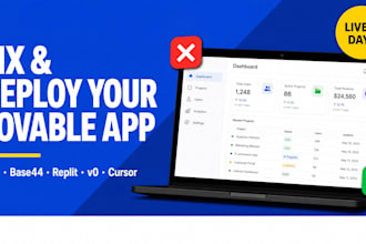 secure, fix and deploy your vibe coded lovable or bolt app to production
