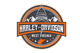 design unique harley davidson dealership logo