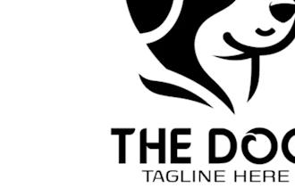 design pet, dog, cat or animal and veterinary clinic logo