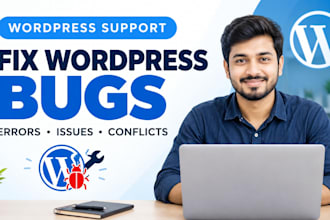 fix wordpress bugs, errors and issues