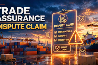 draft alibaba trade assurance dispute claim and supplier demand letter
