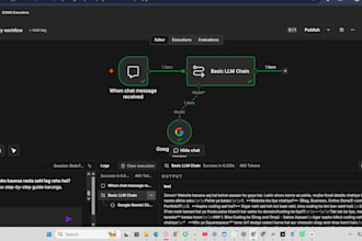 build ai automation workflows using n8n