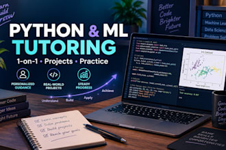 teach you python machine learning and data science one on one