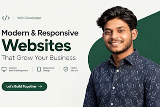 build a complete custom website from scratch